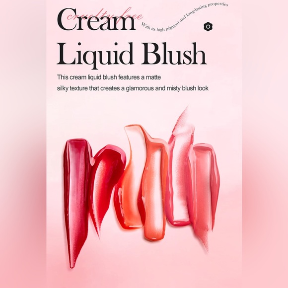 Matte Silky Texture Long-Lasting Lightweight Blush Liquid Makeup- #4 Swipe Right - Picture 7 of 8